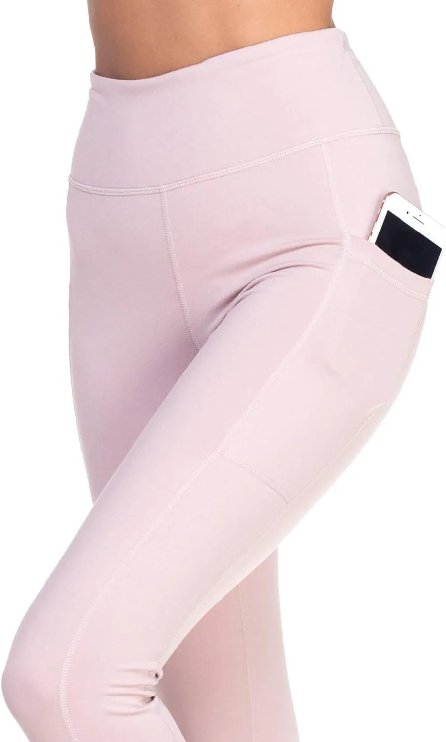 AEKO Yoga Power Flex Fit Running Pants Workout Leggings 4 Way Stretch for Women