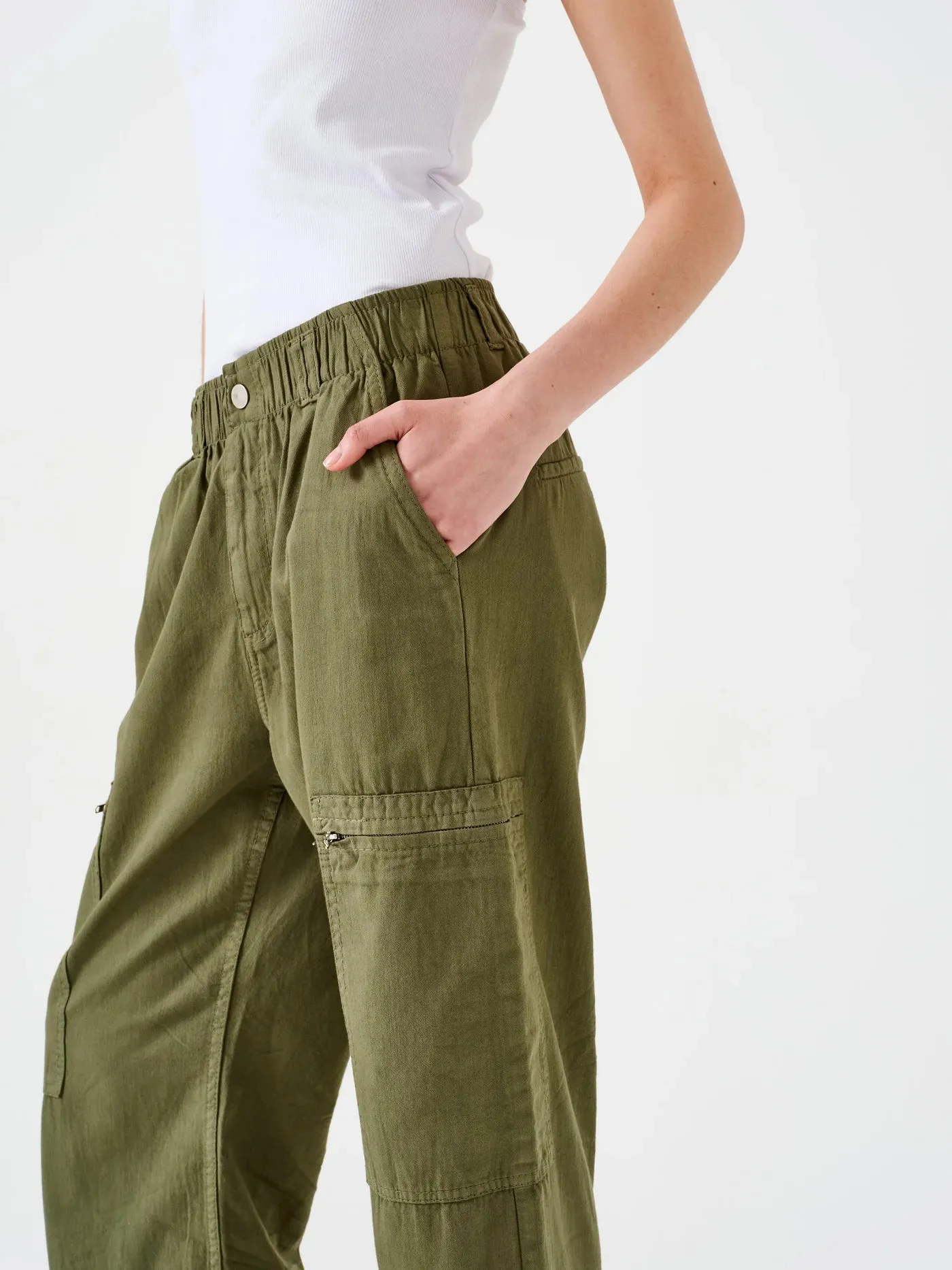 Amelia Pant Khaki