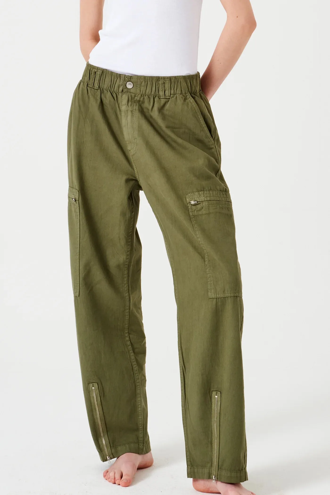 Amelia Pant Khaki