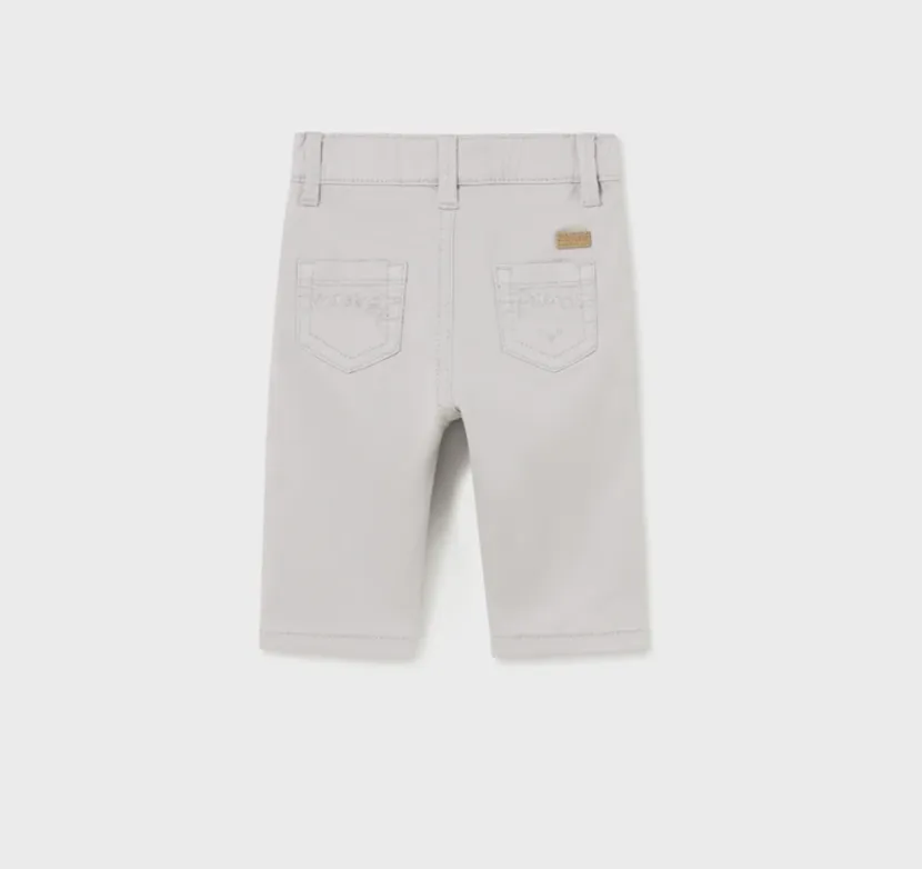 Baby Twill Trousers | Grey, Navy, Khaki Pant
