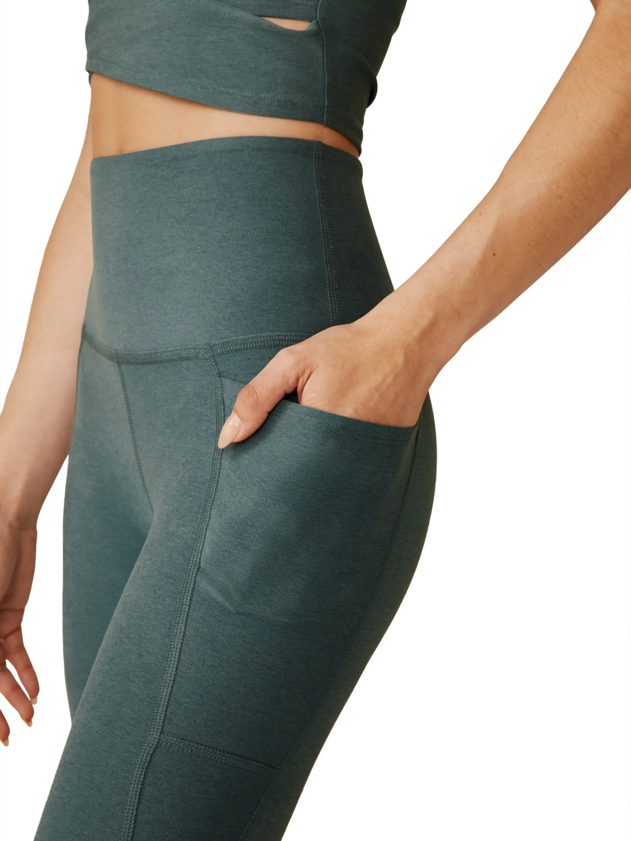Beyond Yoga Spacedye Out Of Pocket High-Waist Midi Legging