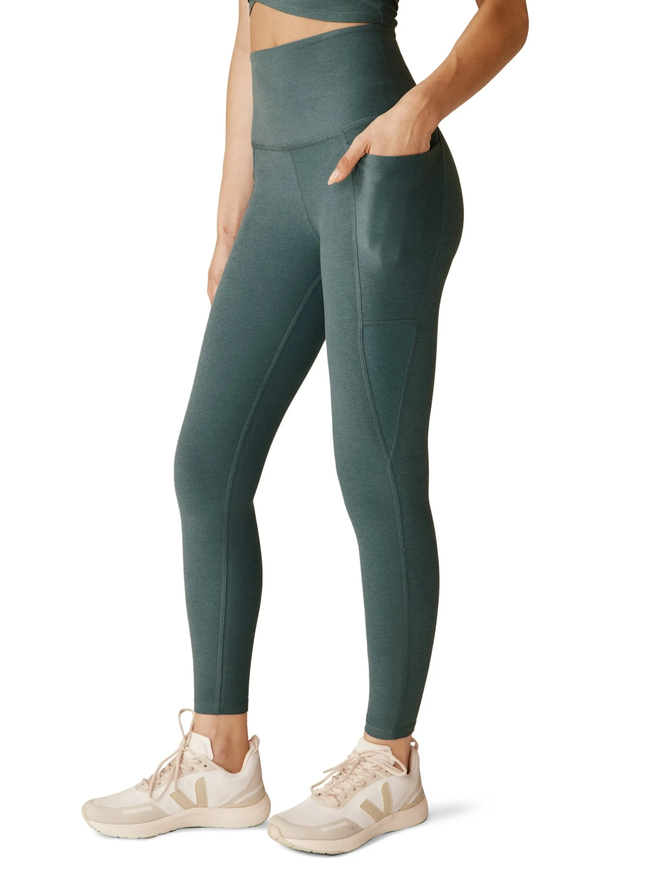 Beyond Yoga Spacedye Out Of Pocket High-Waist Midi Legging