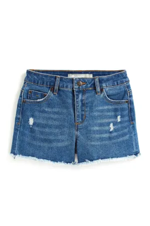 Brittany - Destructed Fray Hem Shorts
