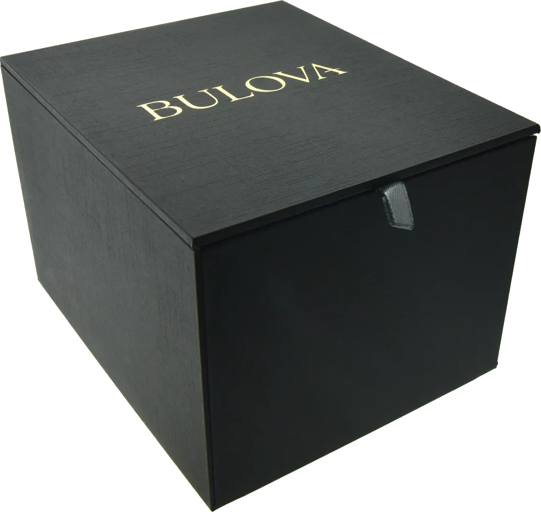 Bulova Sutton Black Dial Mens Watch 96B403