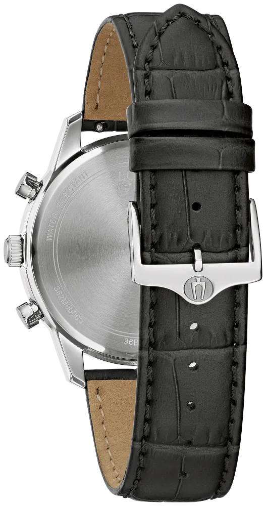 Bulova Sutton Black Dial Mens Watch 96B403