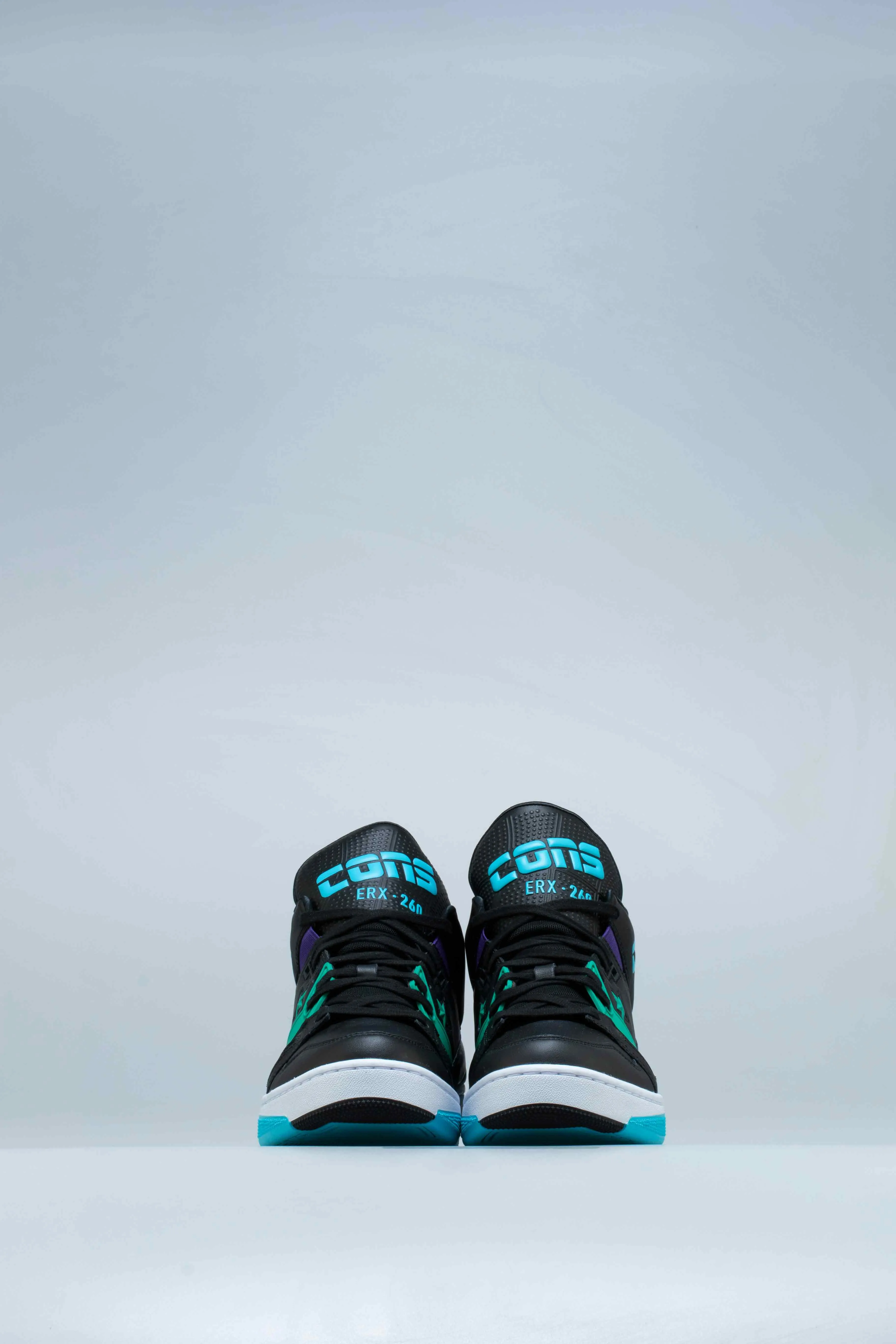 Converse ERX 260 Jewel Mid Mens Basketball Shoe - Black/Court Purple/Bold Jade