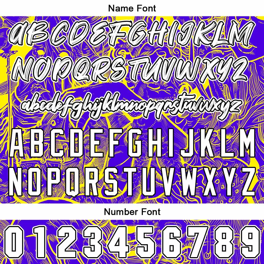 Custom Baseball Uniforms High-Quality for Adult Kids Optimized for Performance Witch-Purple&Yellow