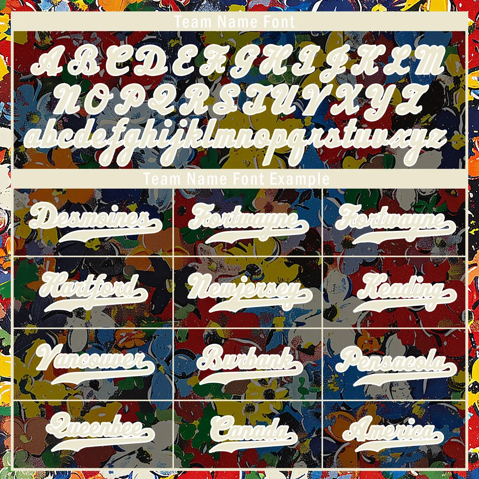 Custom Graffiti Pattern Abstract Floral Patterns Personalized Authentic Baseball Jersey BSBJ01-D020171-2