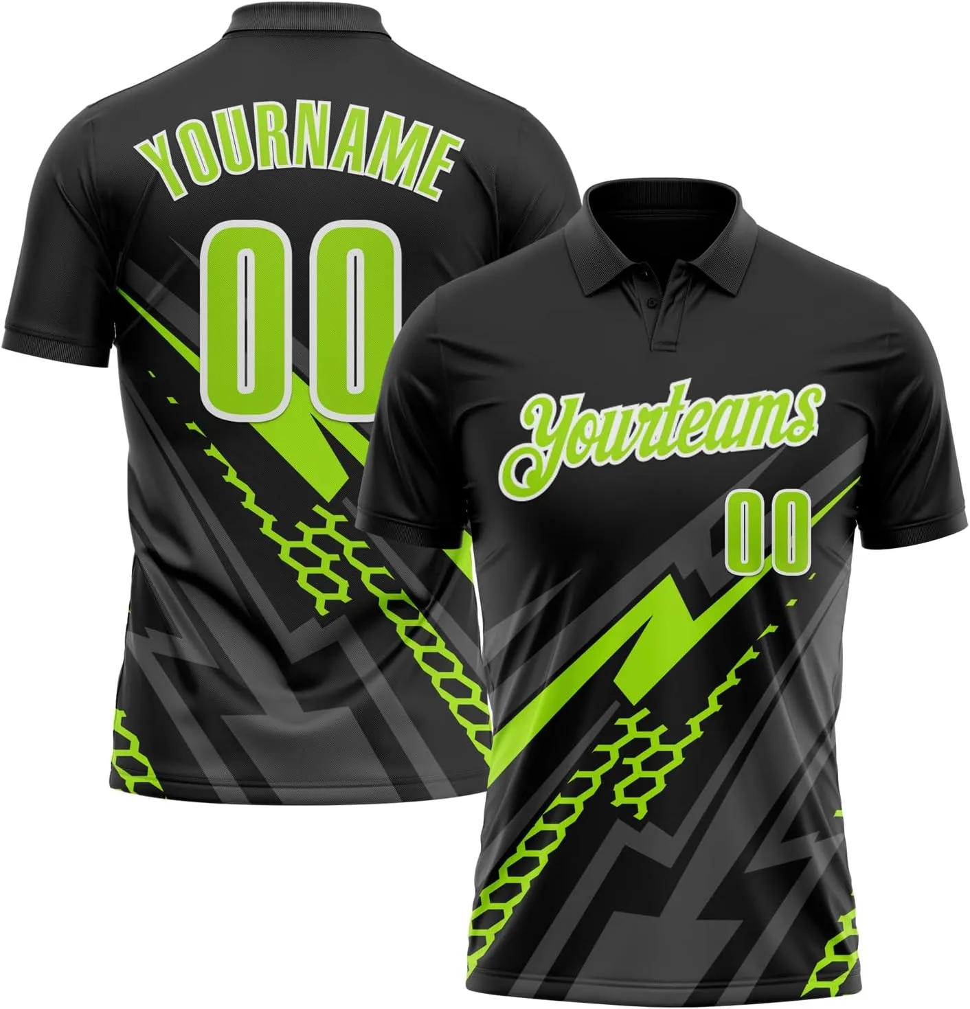 Custom Polo Shirts Men Women Youth, Personalized Golf Bowling Tennis Sports Team Jerseys, Buttons Design Work Uniform