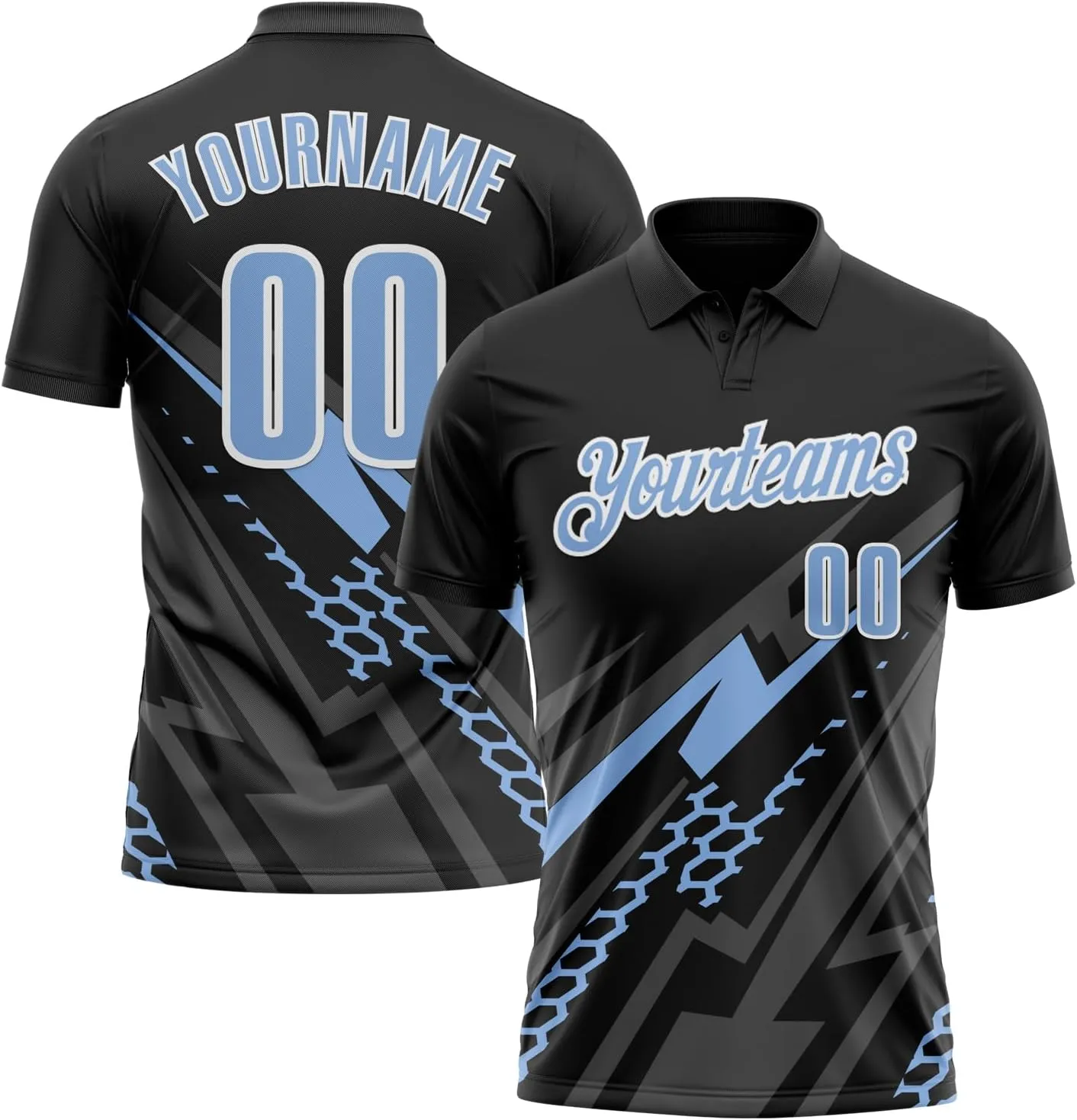 Custom Polo Shirts Men Women Youth, Personalized Golf Bowling Tennis Sports Team Jerseys, Buttons Design Work Uniform