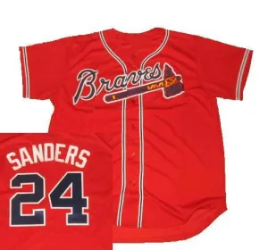 Deion Sanders Atlanta Braves Alternate Jersey