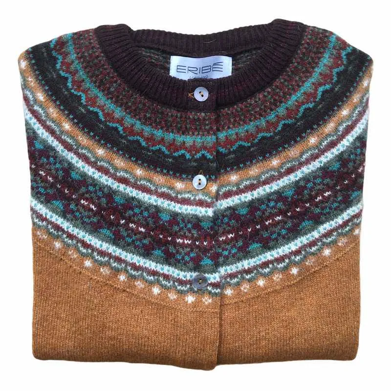 Eribe Alpine Cardigan in Goldfinch