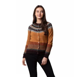 Eribe Alpine Cardigan in Goldfinch