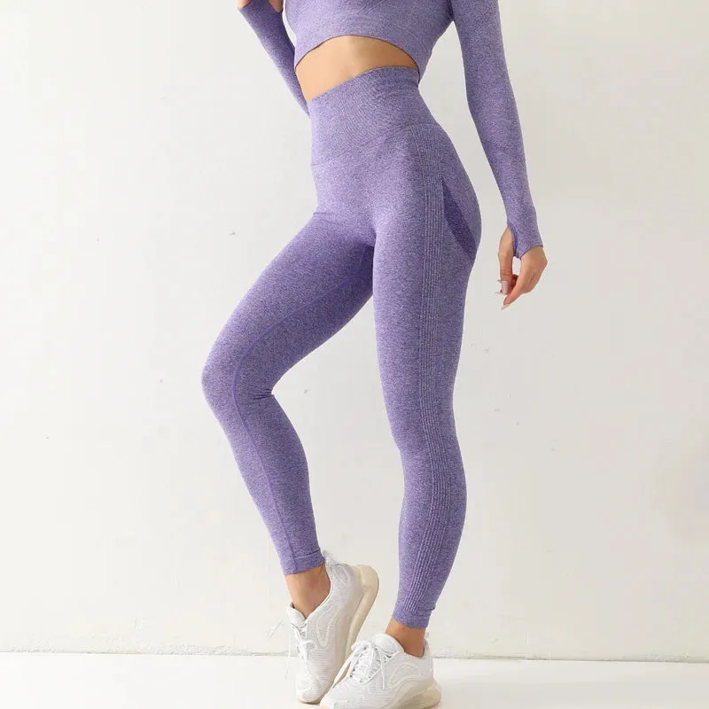 Fitness Sport Seamless High Waist Yoga Leggings