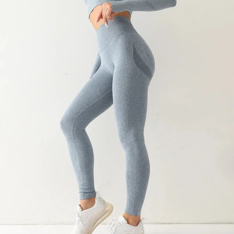 Fitness Sport Seamless High Waist Yoga Leggings