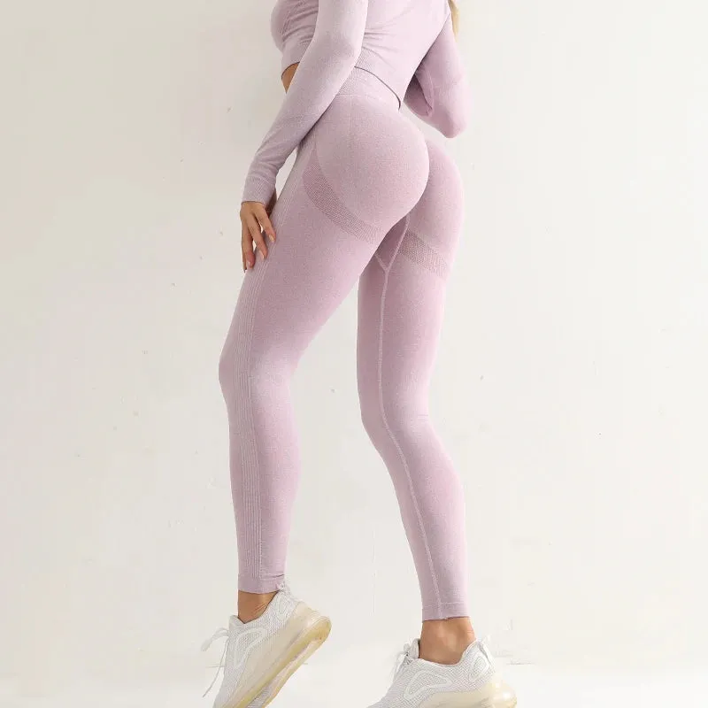 Fitness Sport Seamless High Waist Yoga Leggings