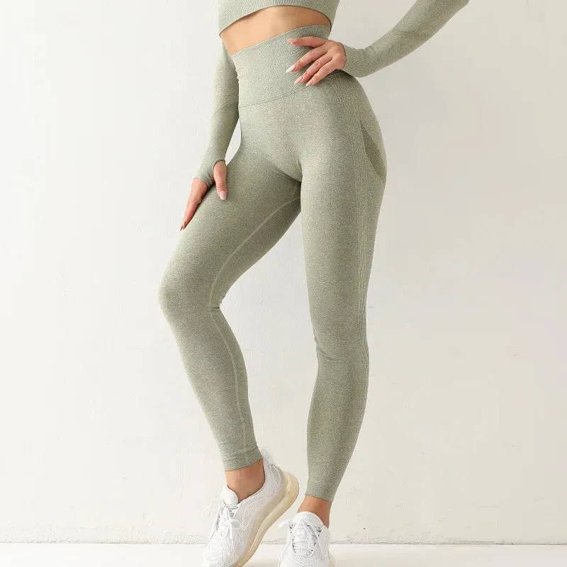 Fitness Sport Seamless High Waist Yoga Leggings