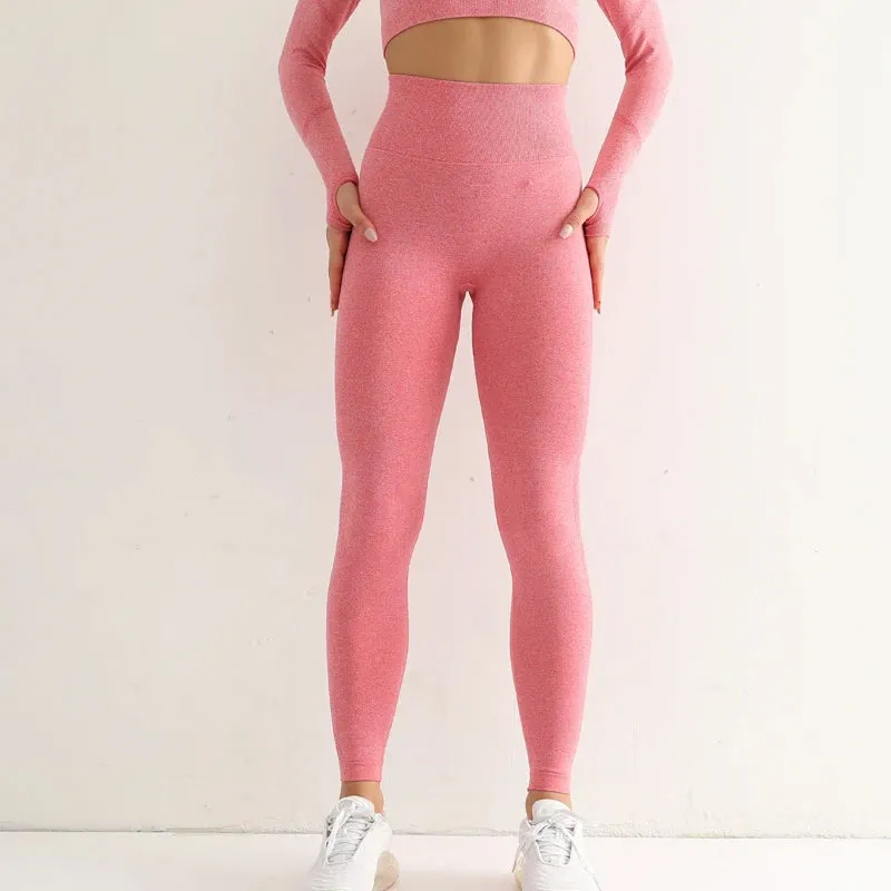 Fitness Sport Seamless High Waist Yoga Leggings