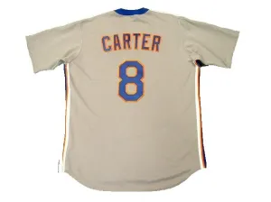 Gary Carter New York Mets Throwback Road Jersey