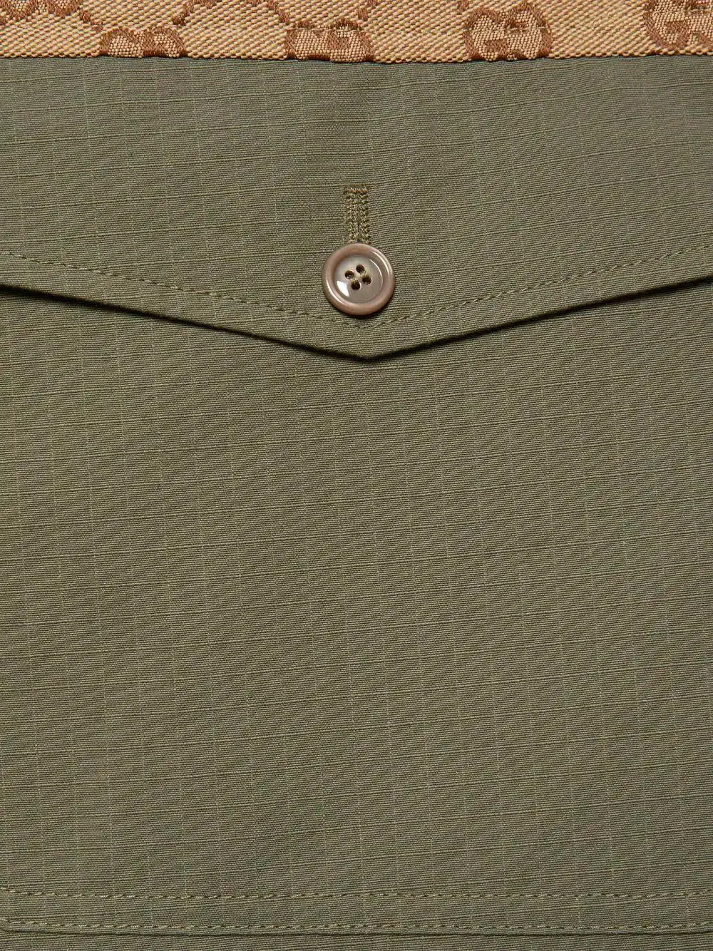 GG canvas-panel cargo pants