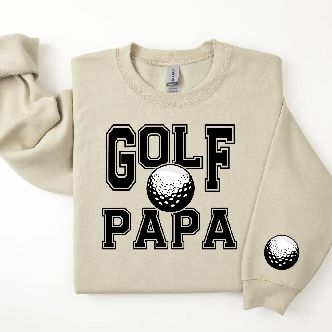 Golf Personalized Sweatshirt for Mom, Dad or Family Supporters