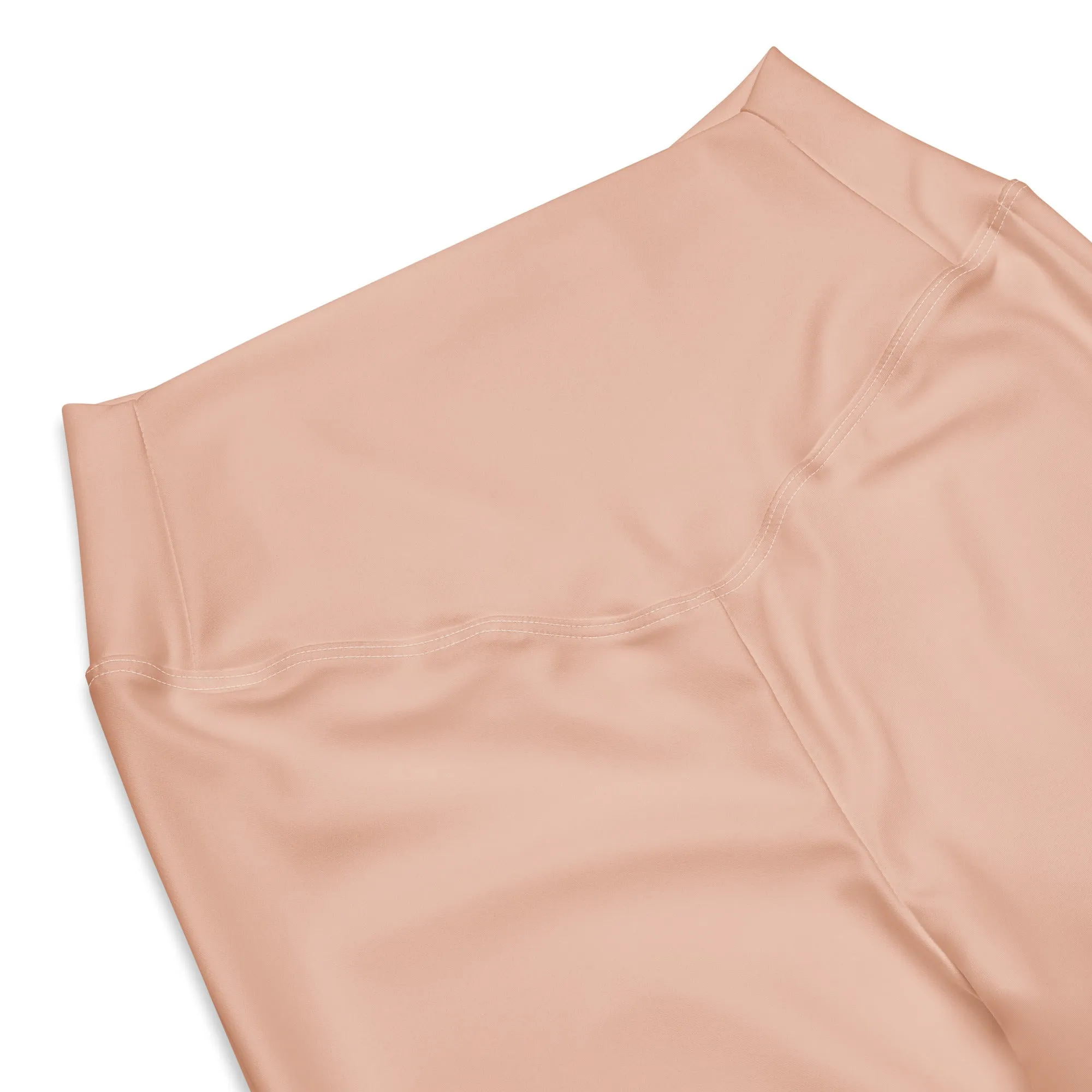 Humble Sportswear™ Women's Blush Pink Flare leggings