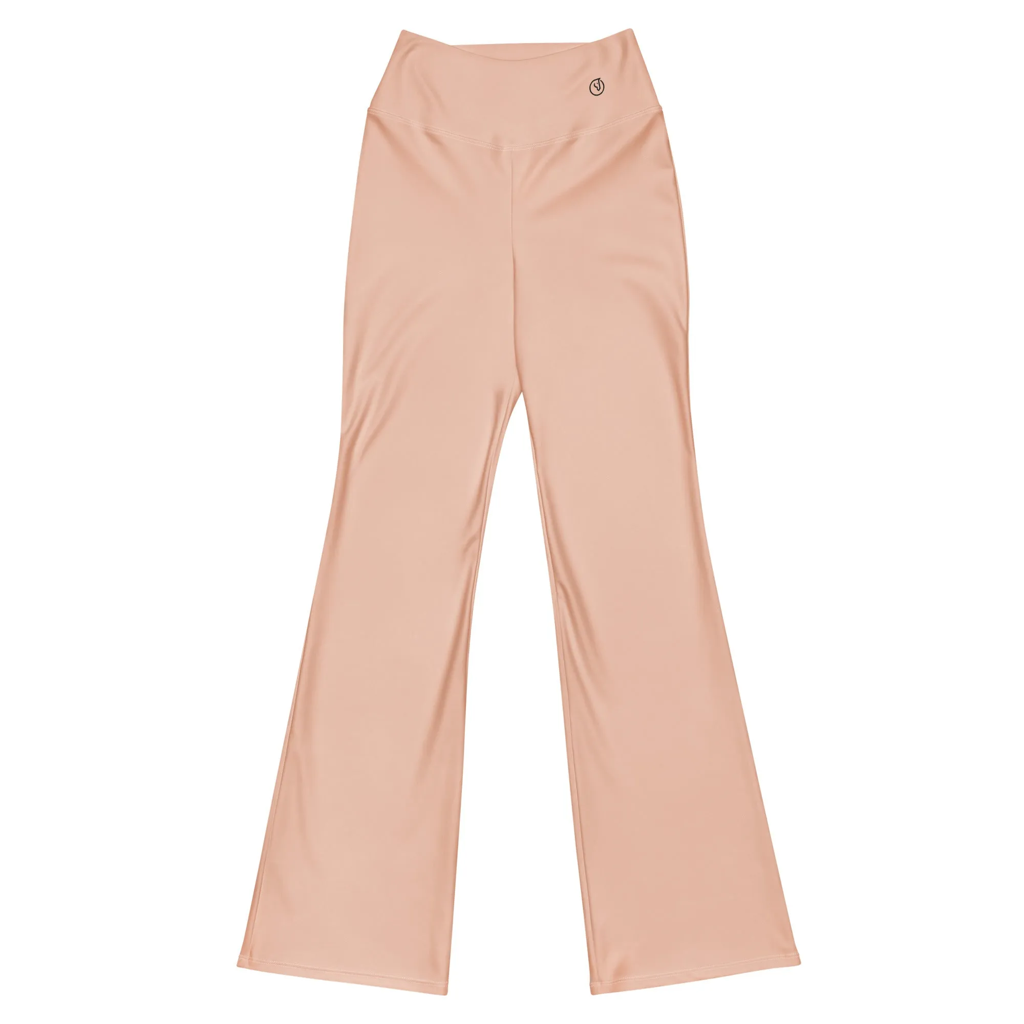 Humble Sportswear™ Women's Blush Pink Flare leggings