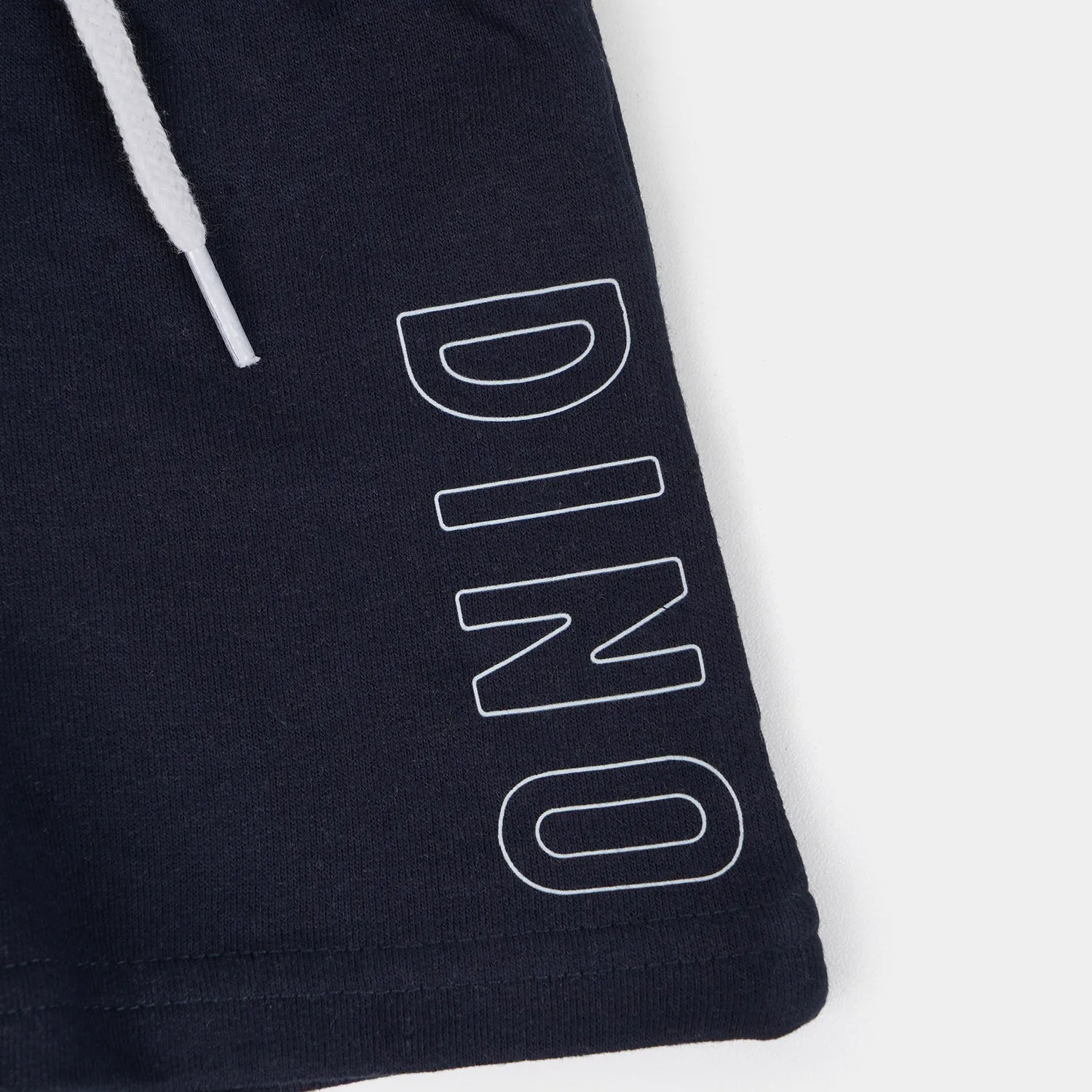 Infant Boys Knitted Short Dino - NAVY