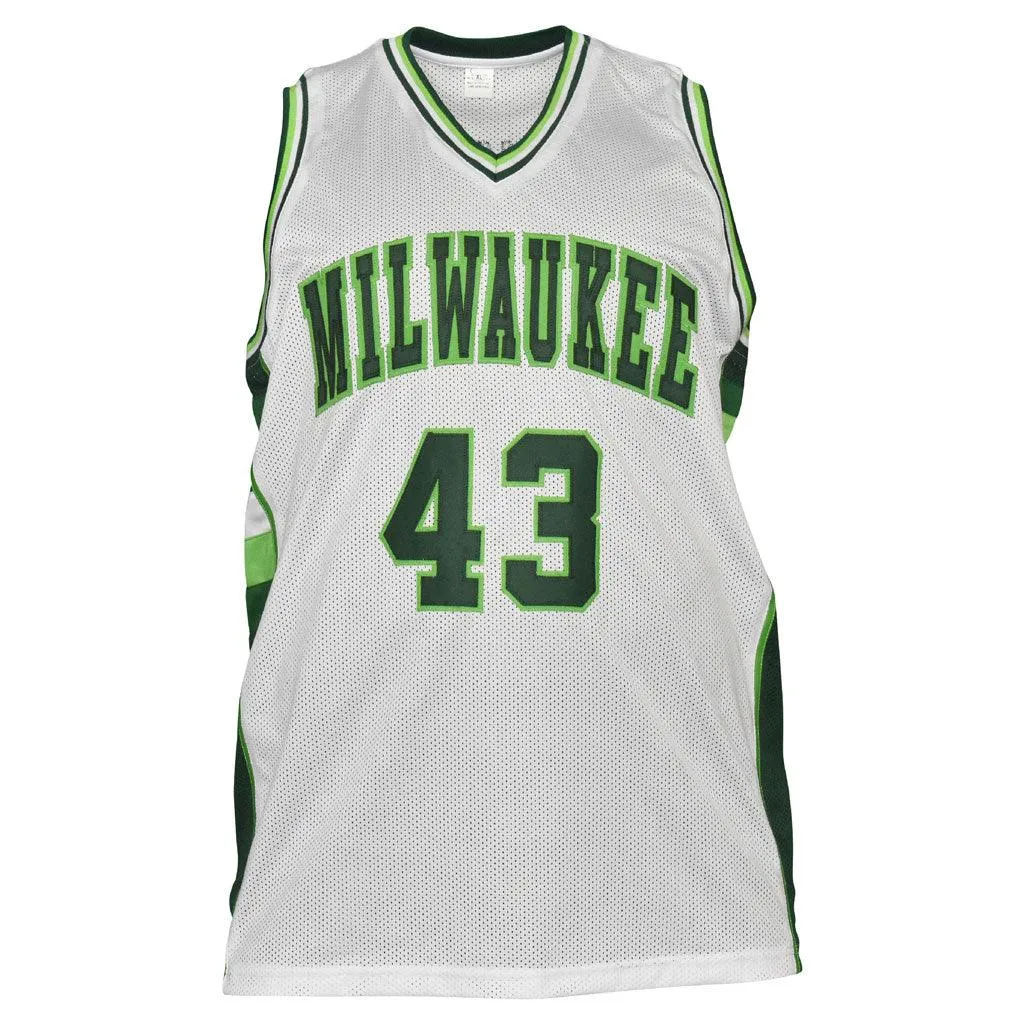 Jack Sikma Signed Milwaukee White Basketball Jersey (JSA)