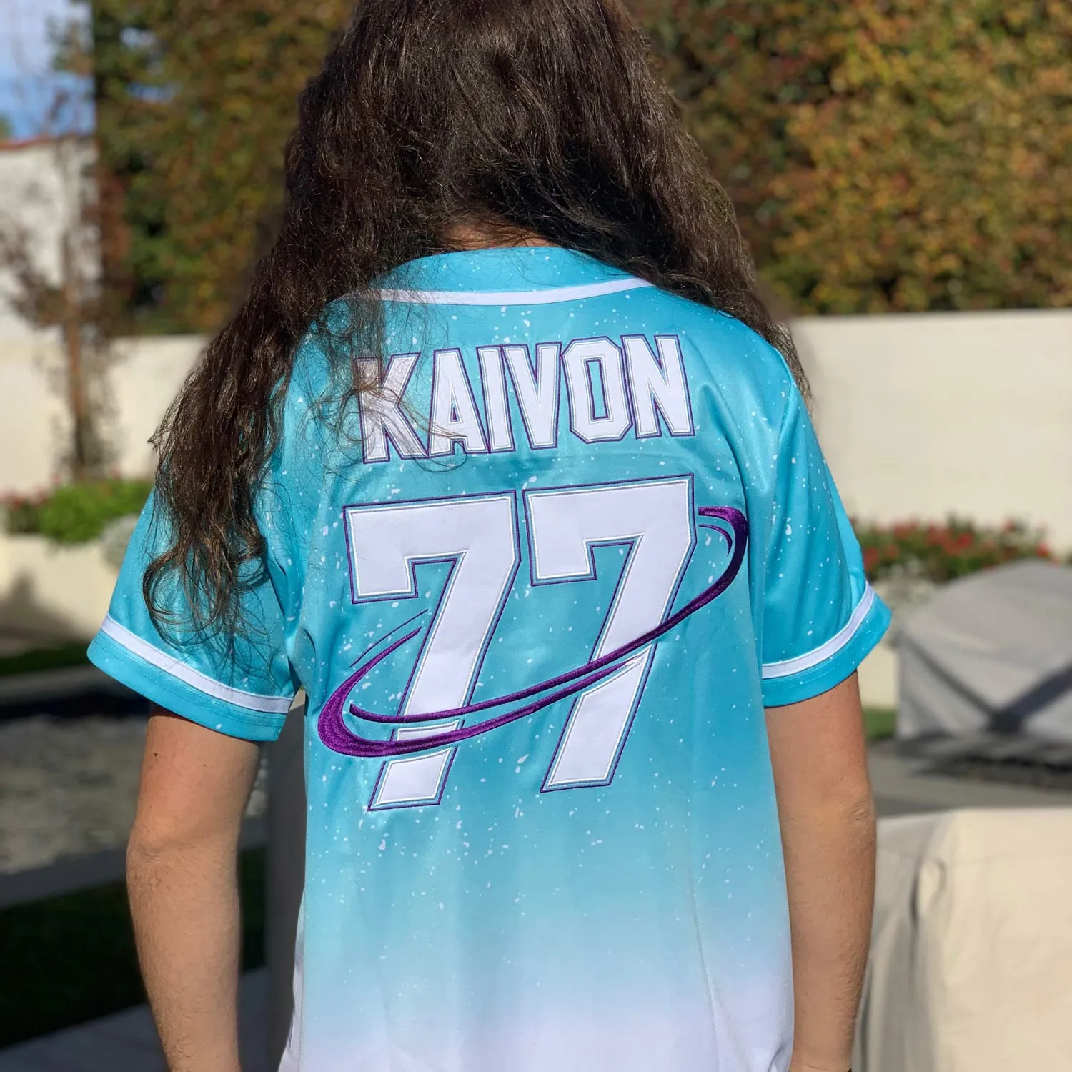 Kaivon Teal Jersey