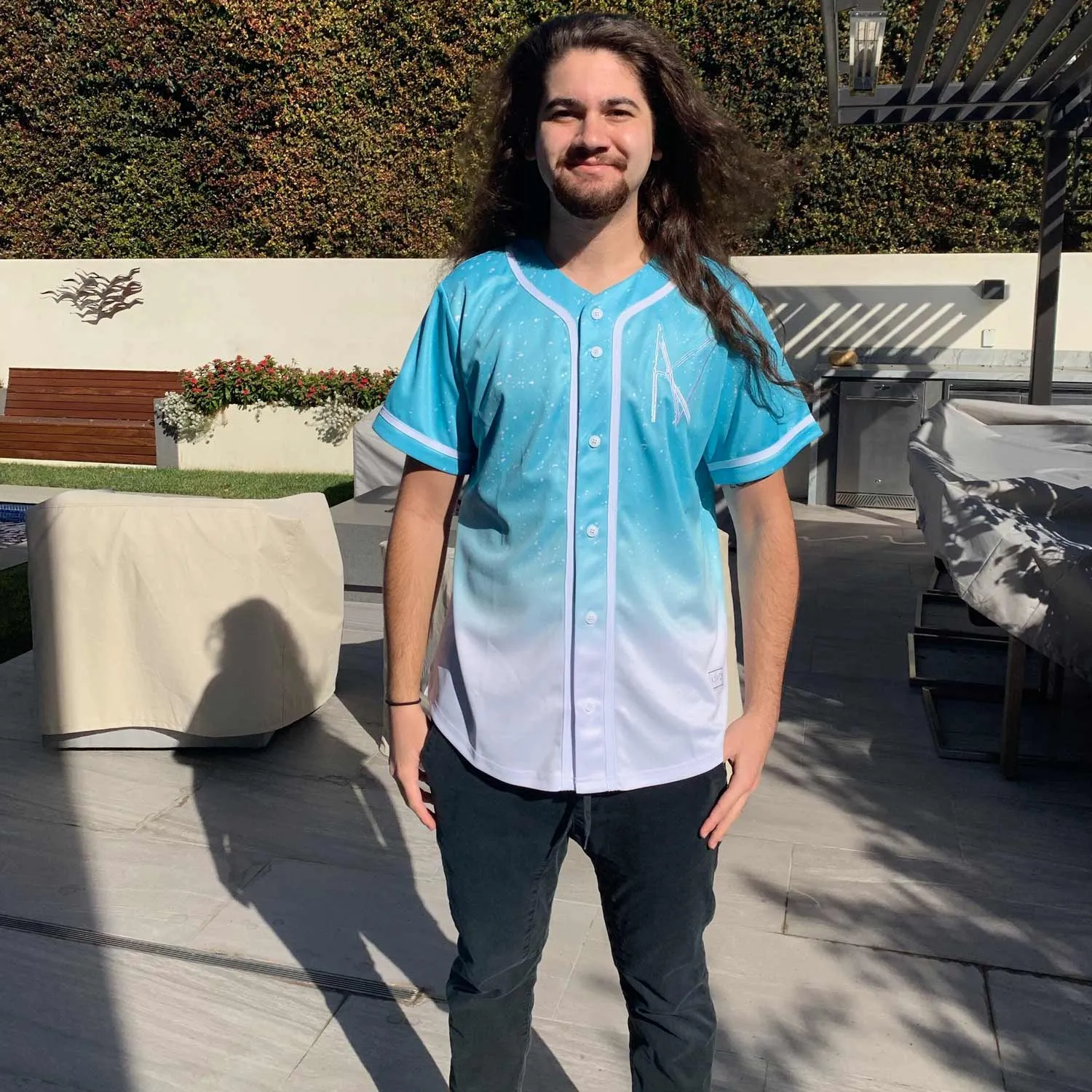 Kaivon Teal Jersey