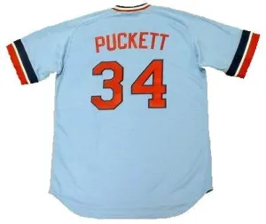 Kirby Puckett Minnesota Twins Throwback Jersey
