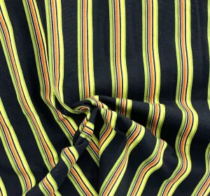 Kiwi | Japanese Stripe By Jambae Shirting - SKU 6946 #S/KK