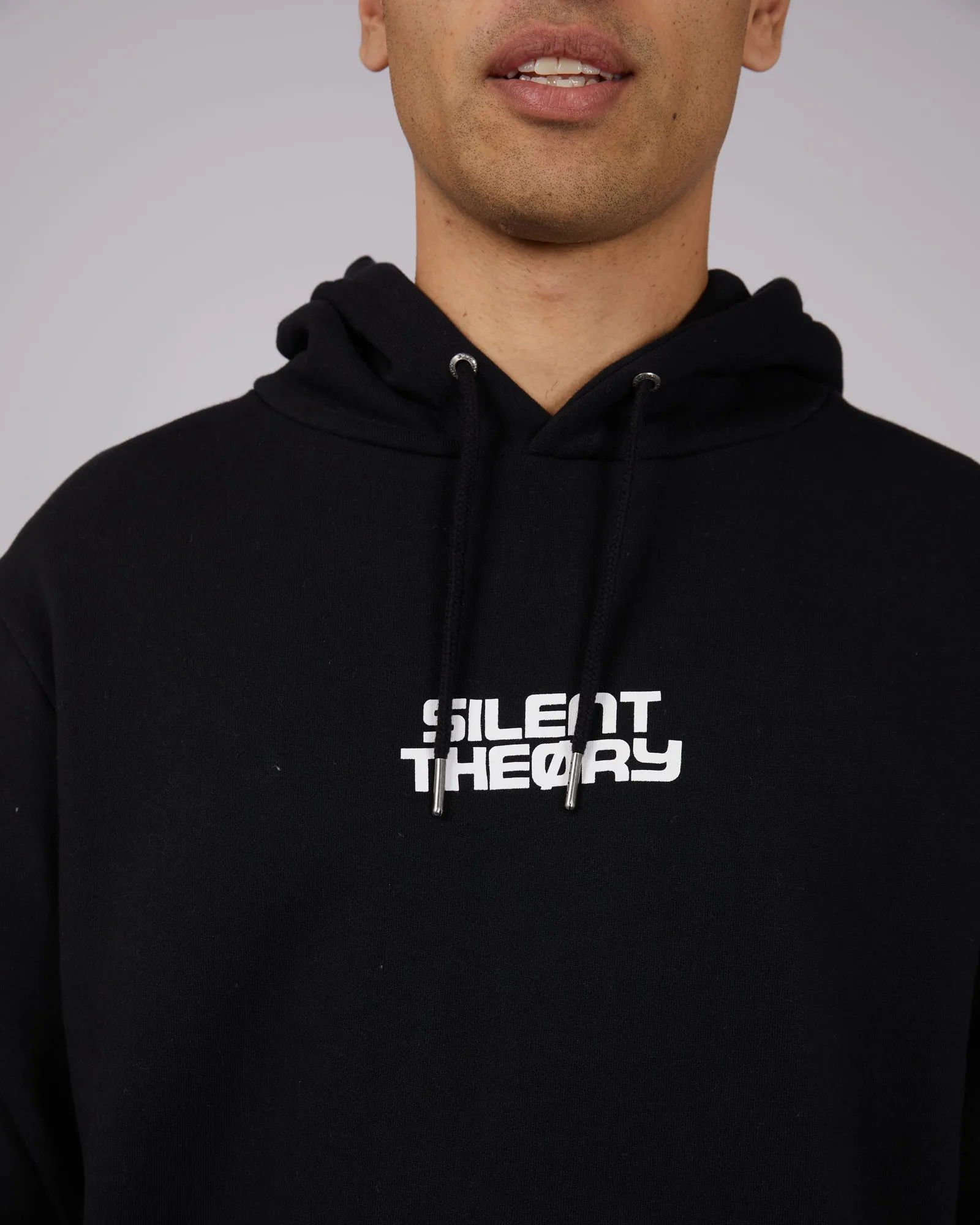 Limits Scoop Hoodie Black