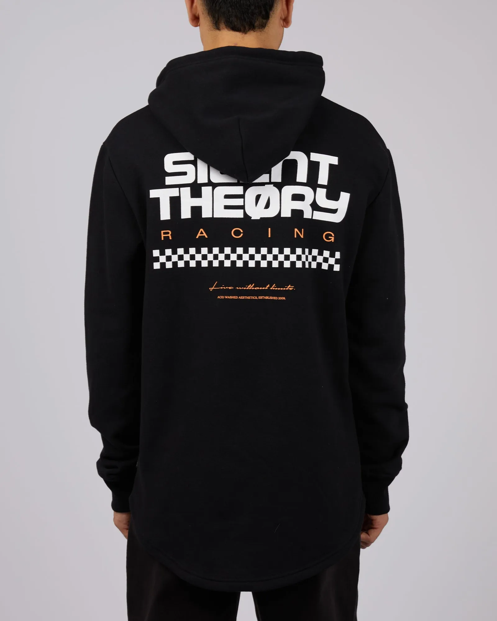 Limits Scoop Hoodie Black