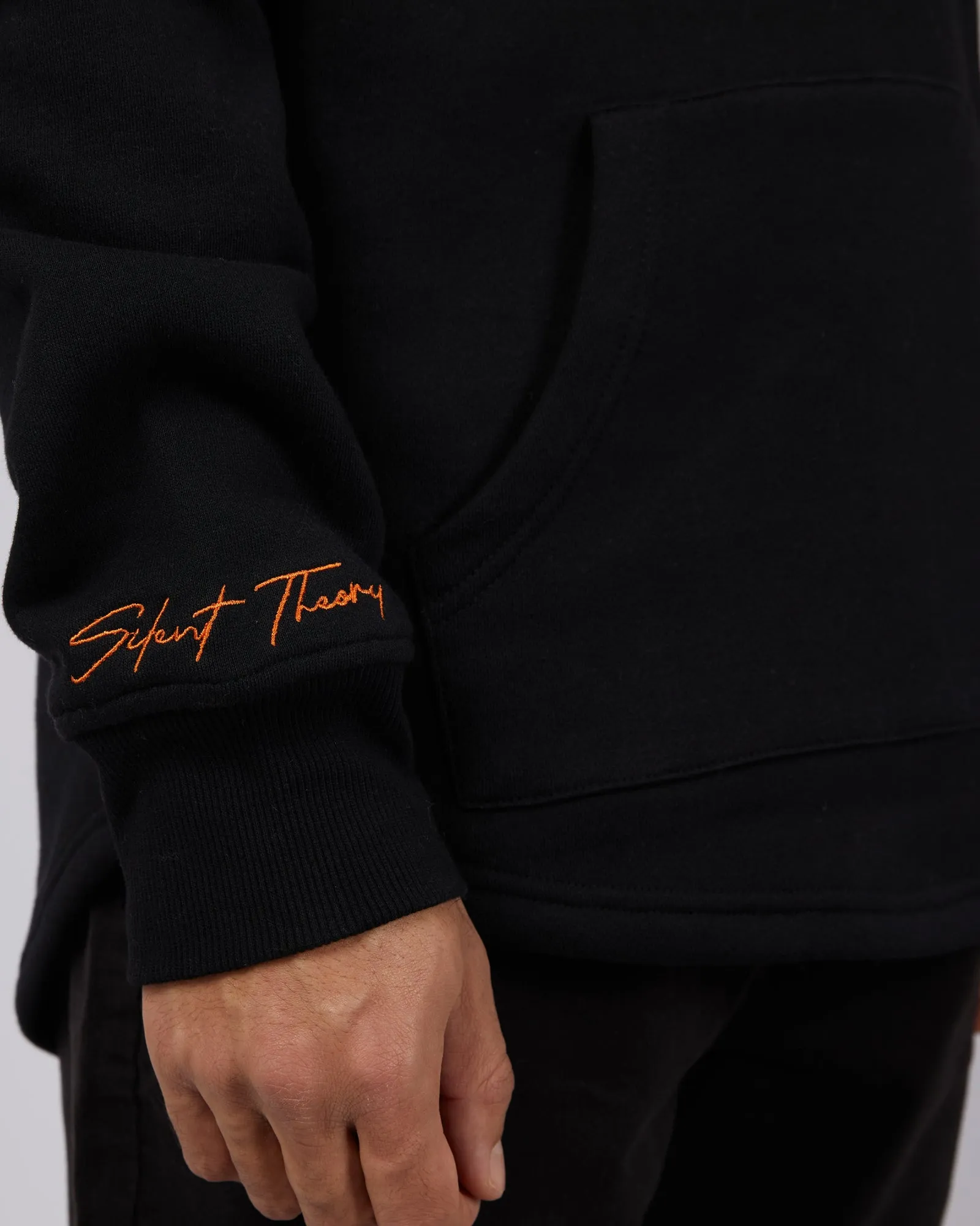 Limits Scoop Hoodie Black
