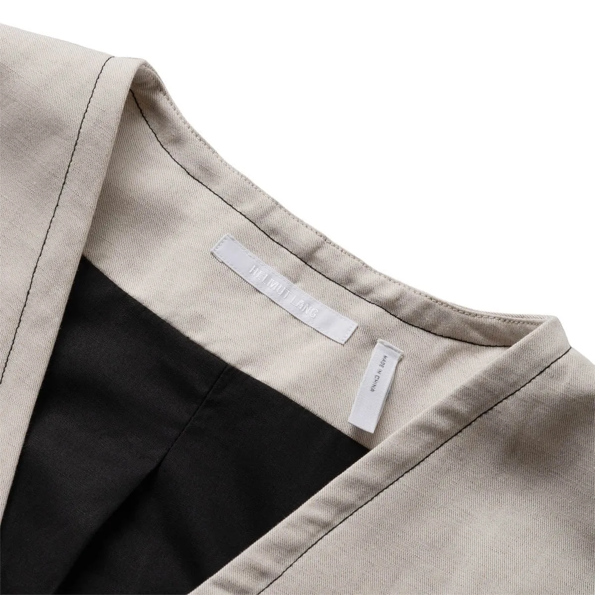 LINEN TWILL VEST