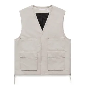 LINEN TWILL VEST
