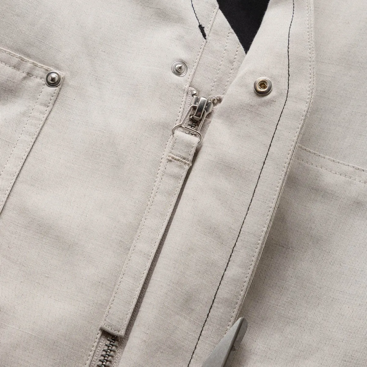 LINEN TWILL VEST