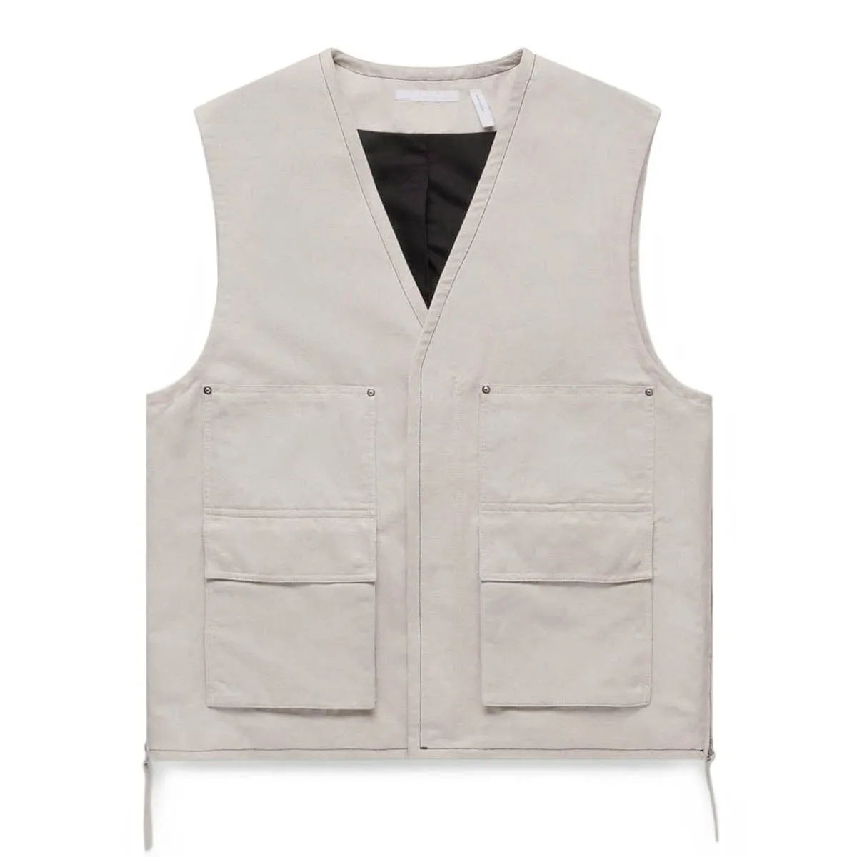 LINEN TWILL VEST