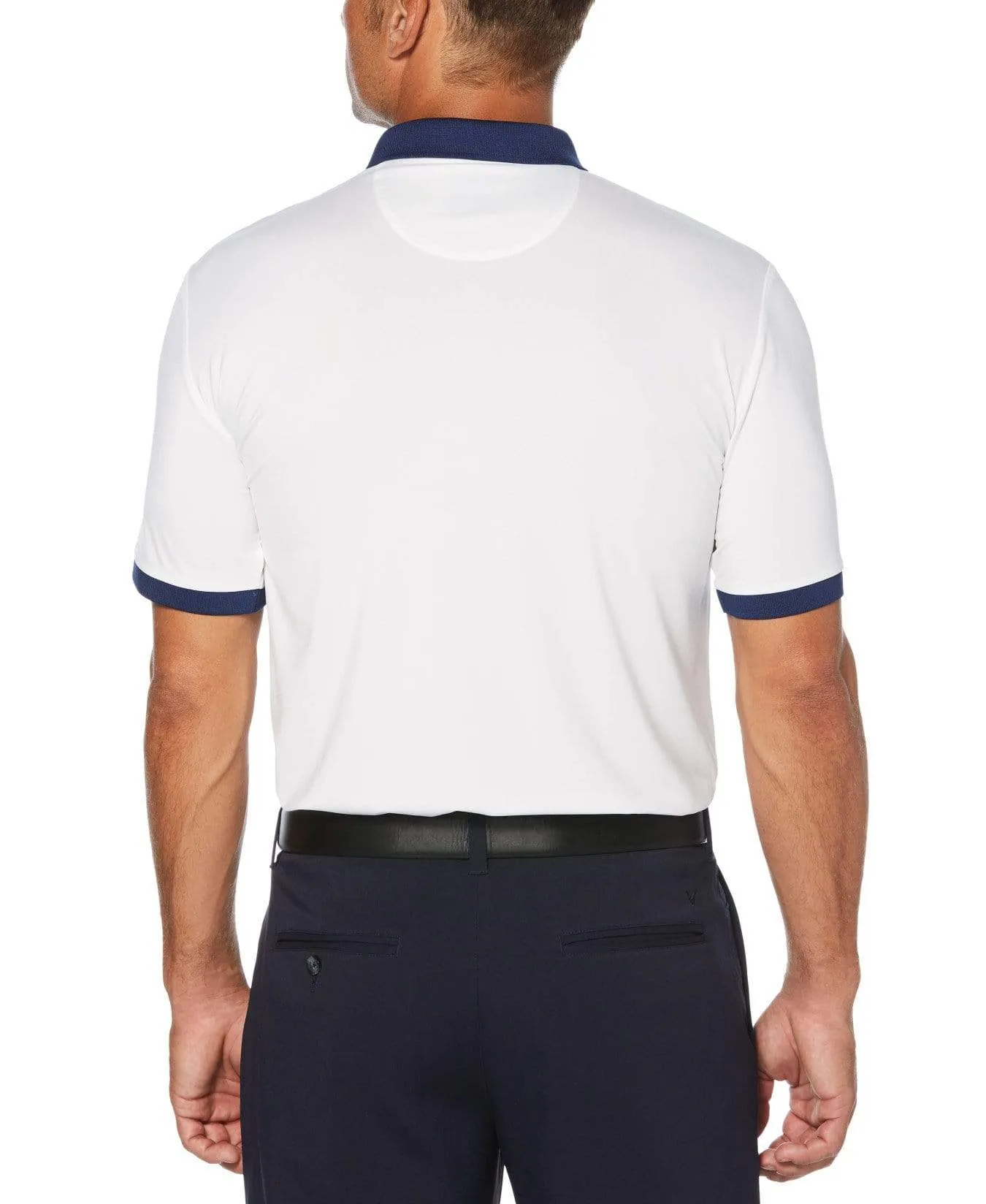 Mens Printed Polo