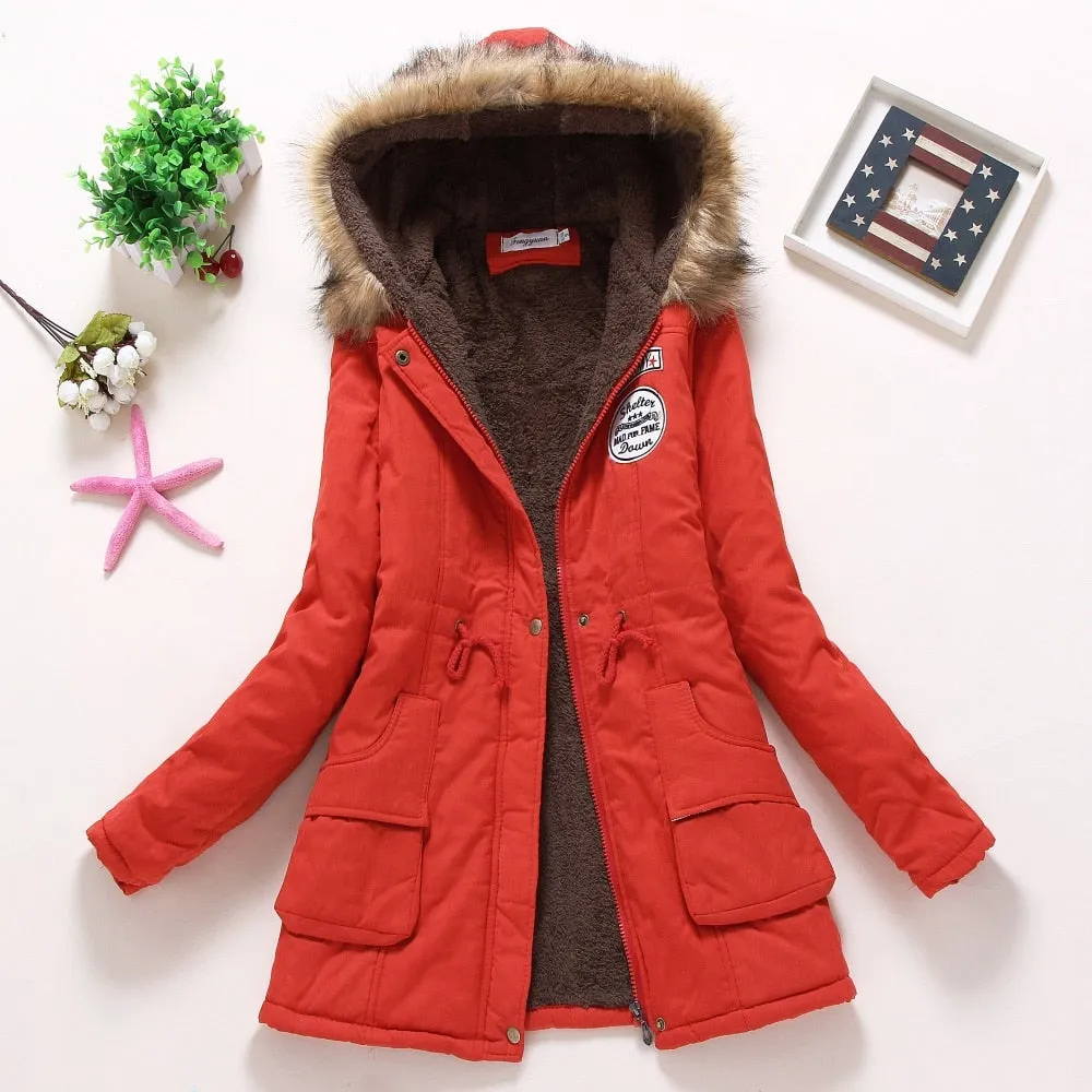 Newi - Military Wadded Hooded Jacket