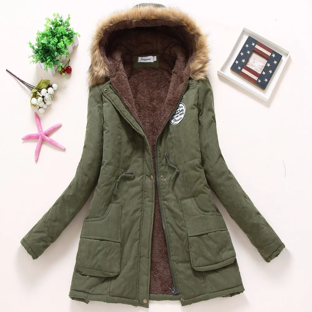Newi - Military Wadded Hooded Jacket