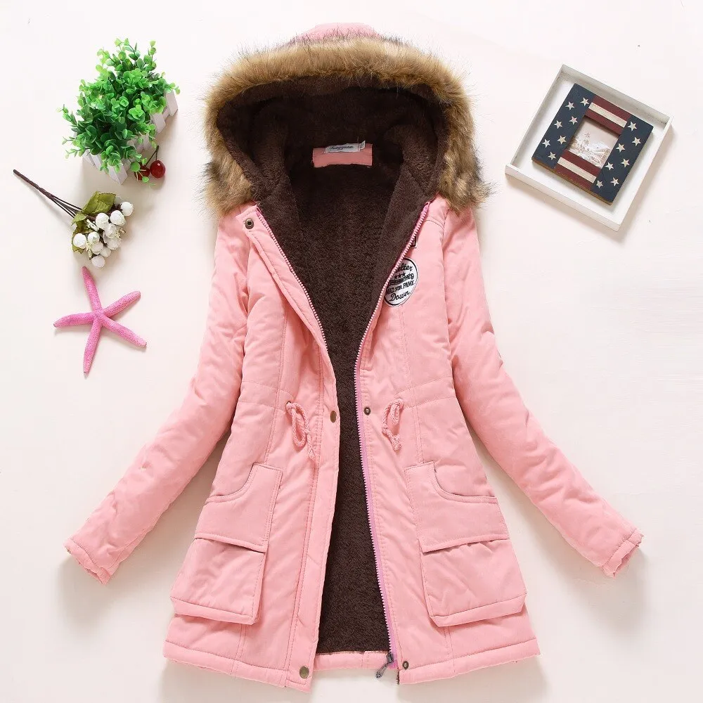 Newi - Military Wadded Hooded Jacket
