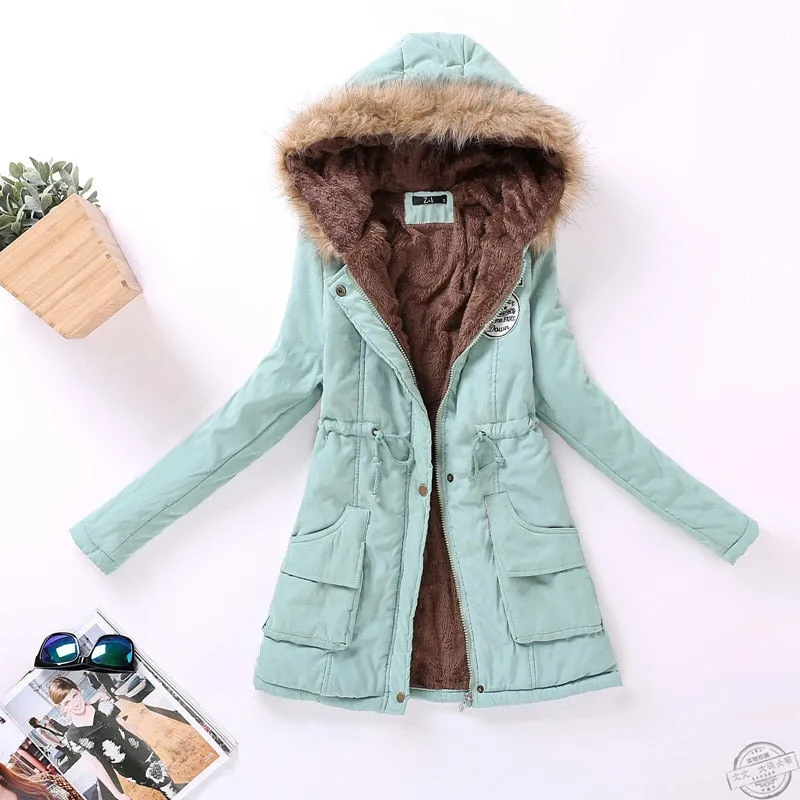 Newi - Military Wadded Hooded Jacket