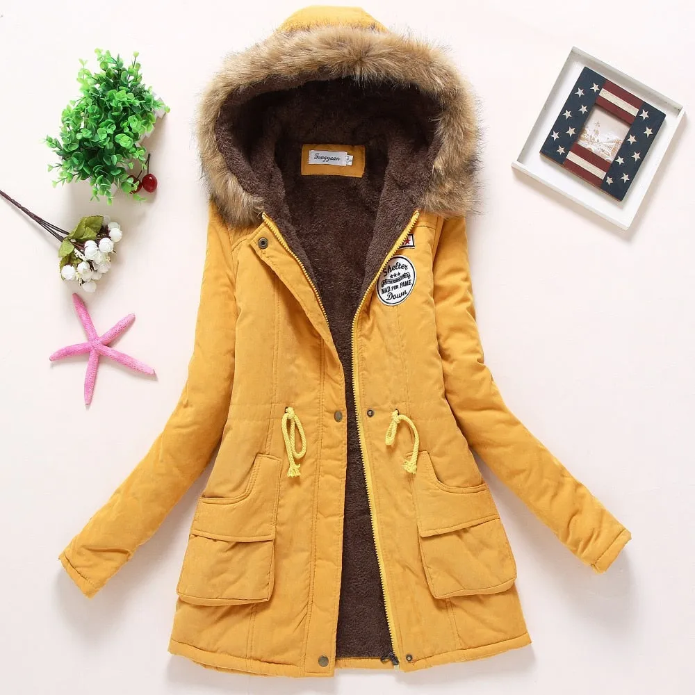 Newi - Military Wadded Hooded Jacket