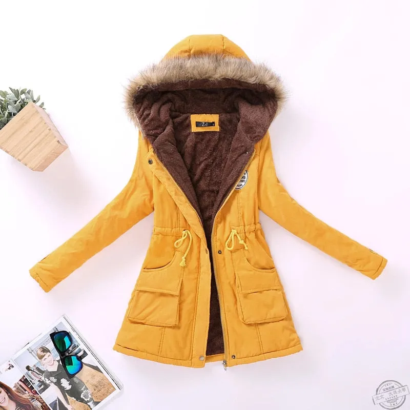 Newi - Military Wadded Hooded Jacket