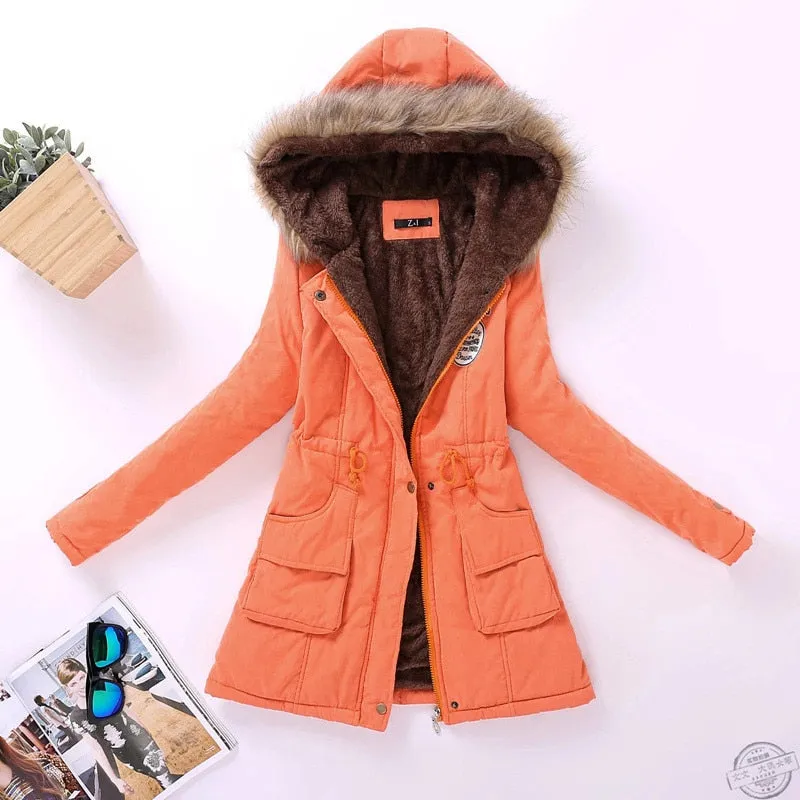 Newi - Military Wadded Hooded Jacket