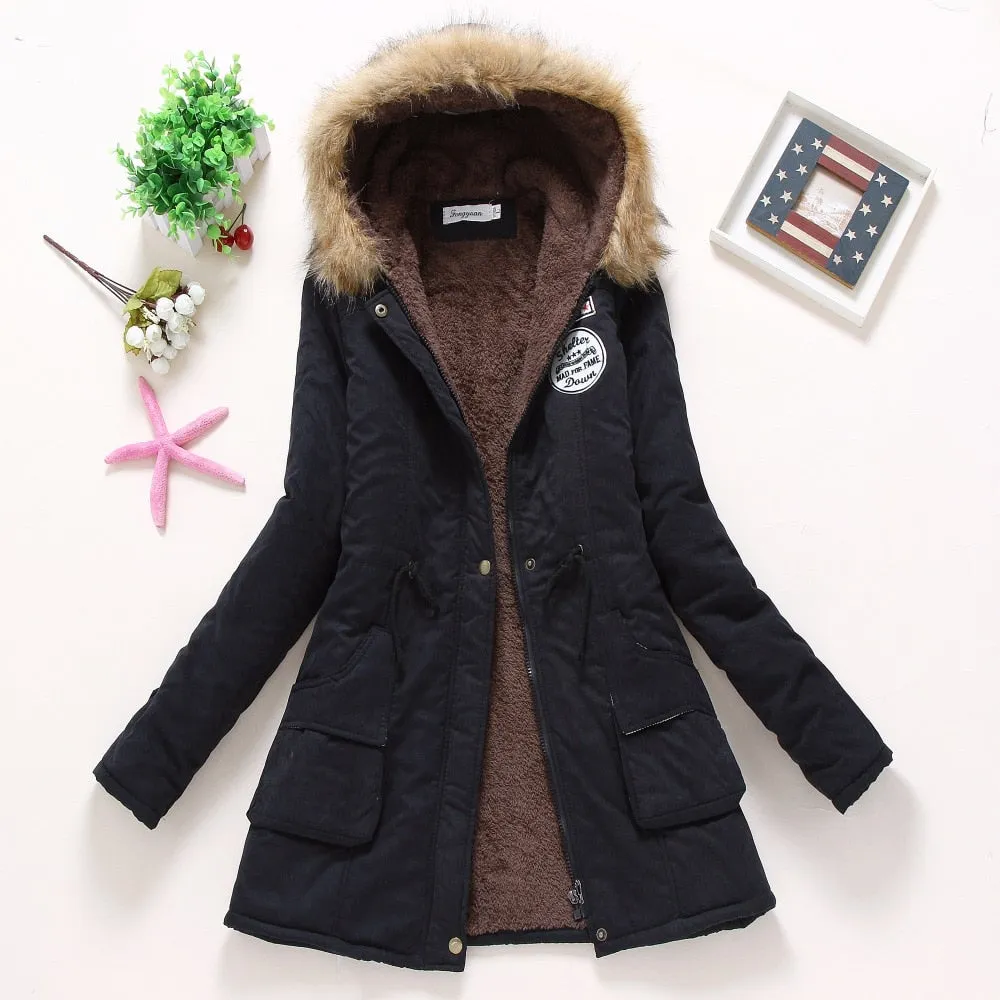 Newi - Military Wadded Hooded Jacket