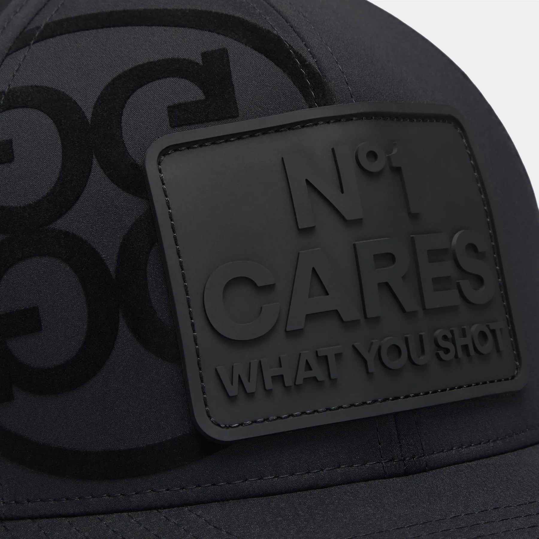 No 1 Cares Featherweight Tech Snapback Cap Onyx - AW24